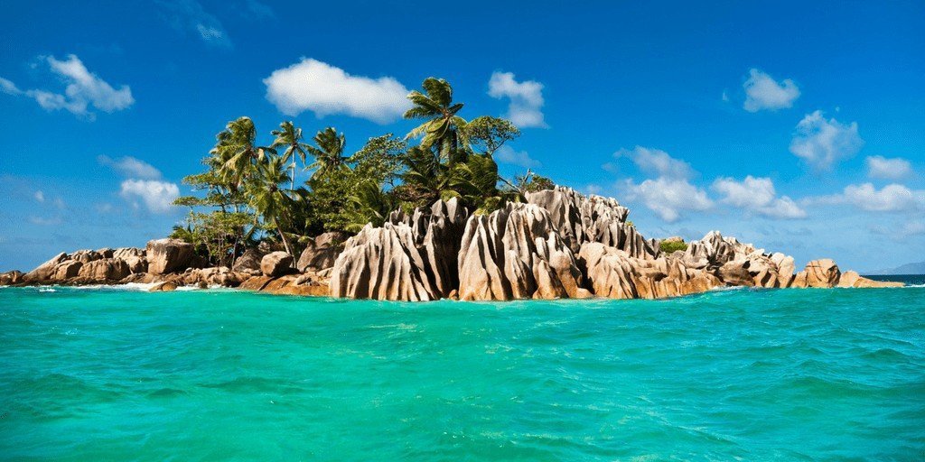 The island of Praslin